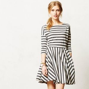 Puella Striped Midday Dress (Anthropologie)